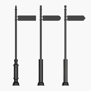 set street pointers 3D model