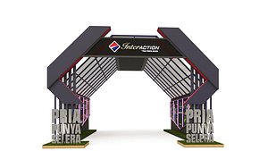 Gate Tunnel Information 3D model