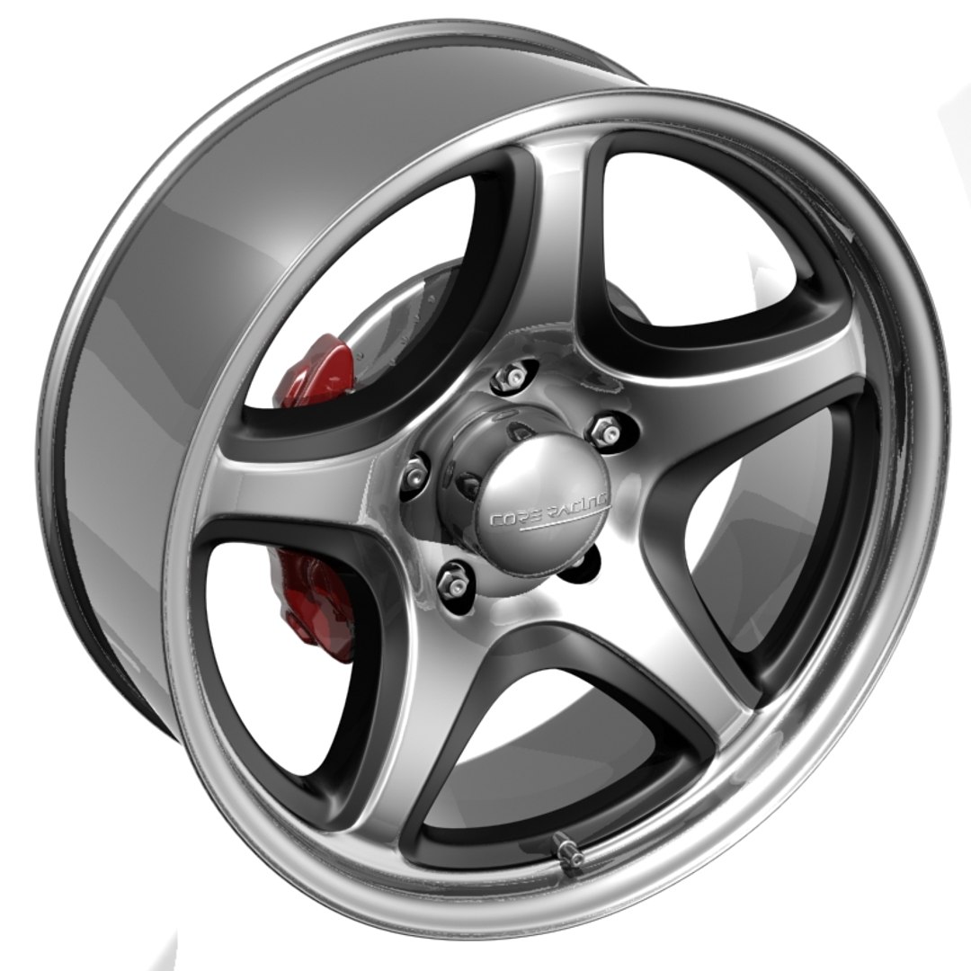 3d Model Of Design Rims