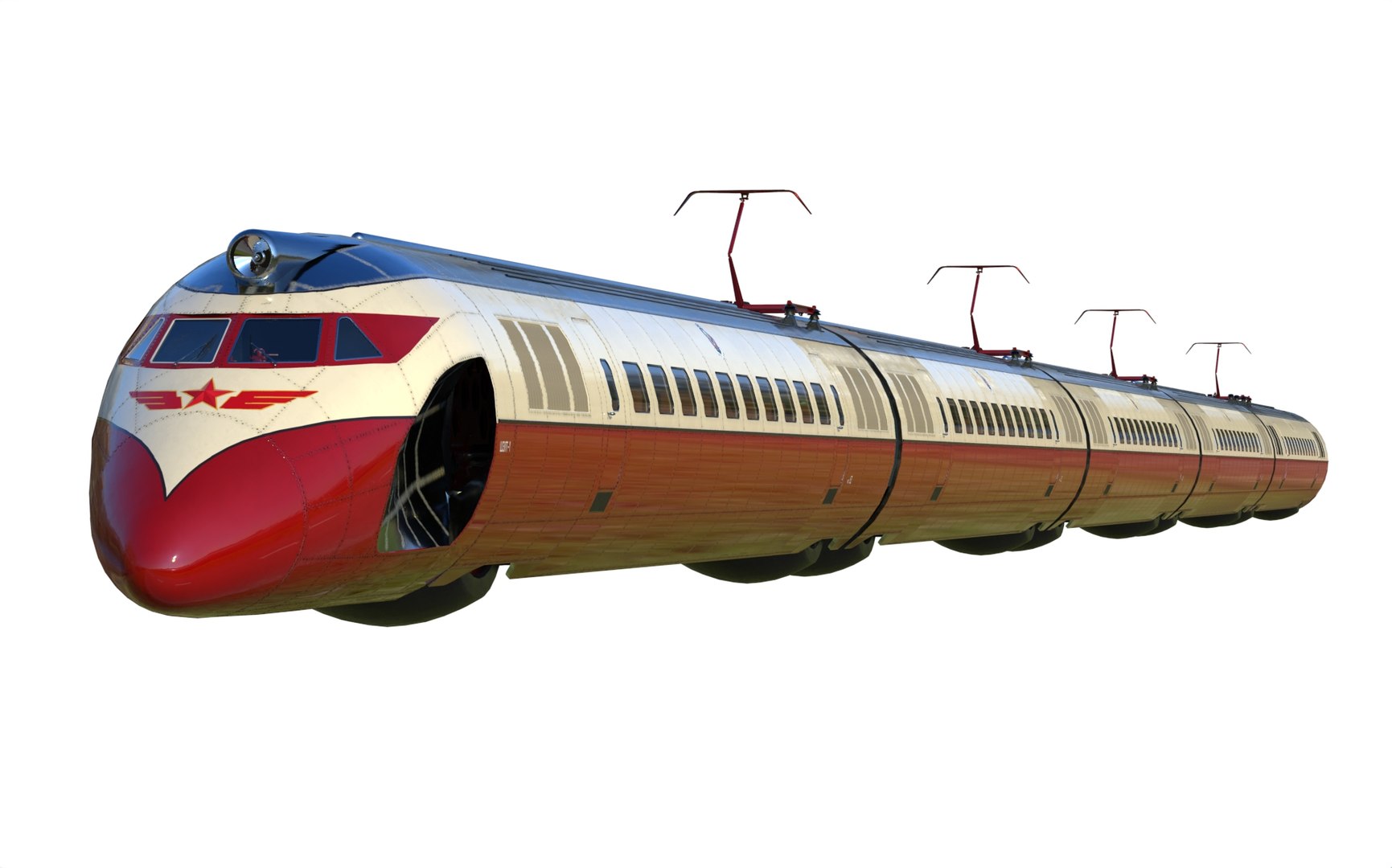 3D Ball Train Of Yarmolchuk SHELT - TurboSquid 2001844
