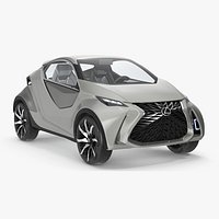 Concept Car Lexus LF-SA Simple Interior
