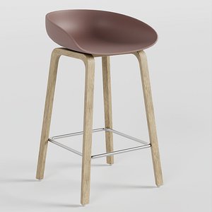 3D Bar Stool About A Stool AAS 32 model