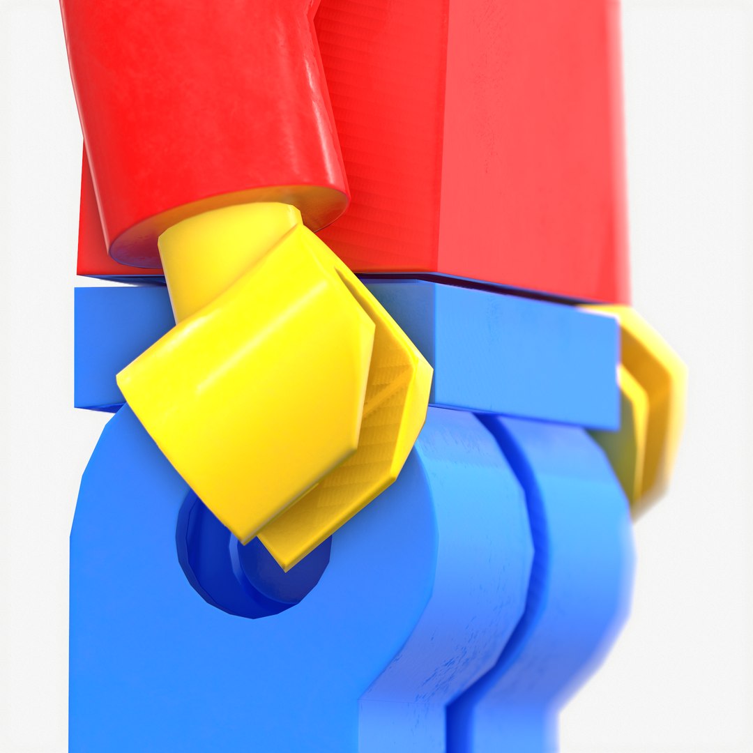 Lego Man PBR rigeed model - TurboSquid 1768634