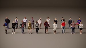 Collection of people x 20