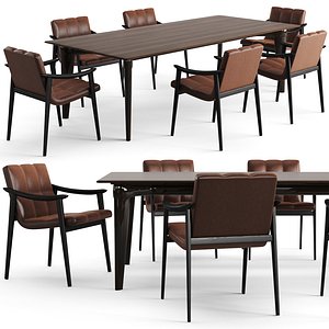 chair table 3D