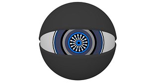 3d internal render modeled model