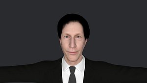 Tim Blake Nelson  Hyper Realistic Full Body Fully Rigged 3D Character model