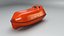 3D Lifeboat Marine Rescue Vessel model