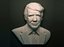 Bajorrelieve con el retrato de Trump para impresora 3D