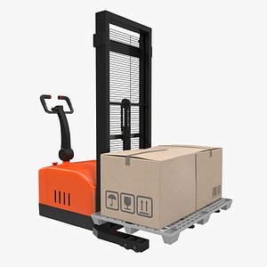 3ds electric walkie stacker pallet