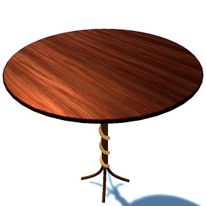 3D table 1 model