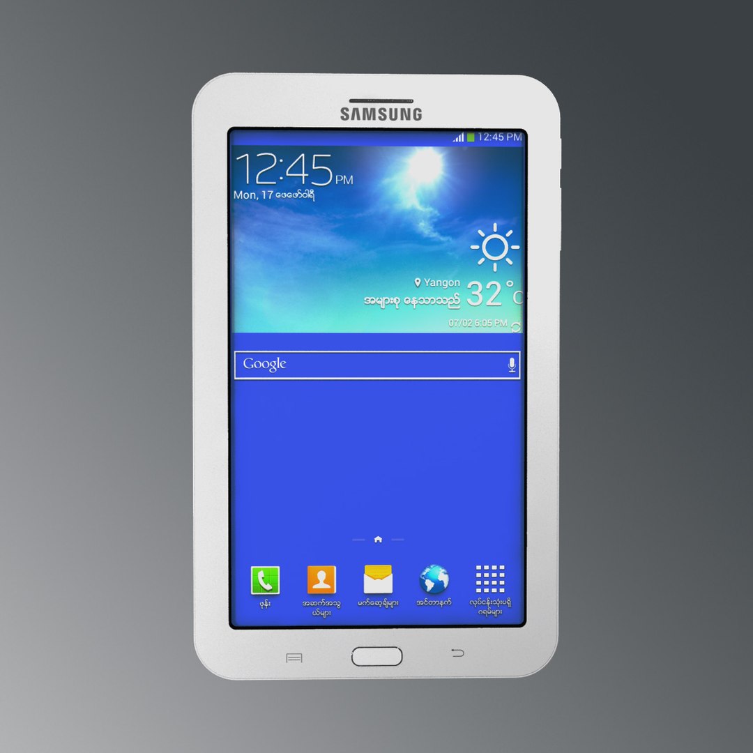 3D samsung galaxy tab 3 model https://p.turbosquid.com/ts-thumb/Sp/pYwnVU/ISMAH1M3/s01myanmar/jpg/1492927936/1920x1080/fit_q87/53b61ff6b7ac29399e4c7228602d3e0ddbc51c9e/s01myanmar.jpg