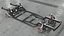 Vehicle Chassis with Independent Suspension System