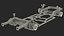 Vehicle Chassis with Independent Suspension System