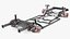 Vehicle Chassis with Independent Suspension System