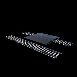 3D model Railway Track 3D model