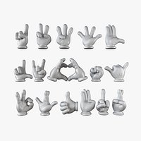 Mickey hands Pack 01