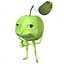 Cartoon Apple