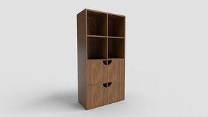3D Bookcase N37 model