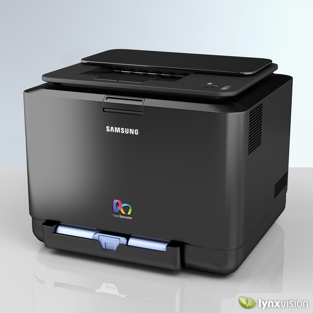 3d model samsung laser color printer