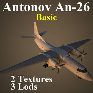 3ds max an-26 basic