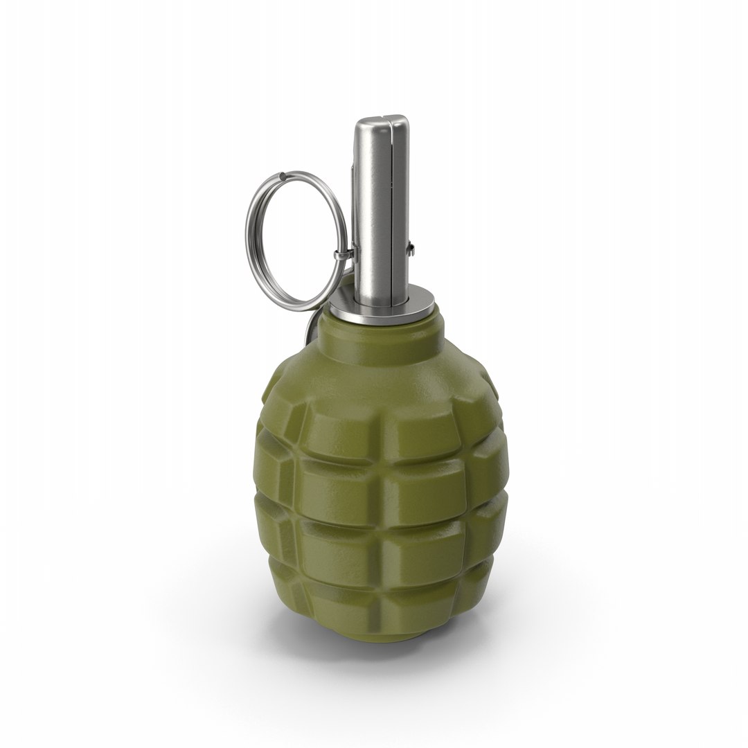 3D Frag Hand Grenade Model - TurboSquid 2029140