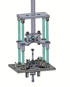 Car Steering Joint Press Assembly Machine 3D CAD Model model