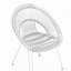 Roxy armchair and P68 Table