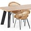 Roxy armchair and P68 Table