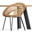 Roxy armchair and P68 Table