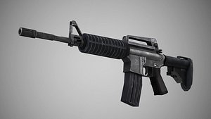 3D rifle carbine colt