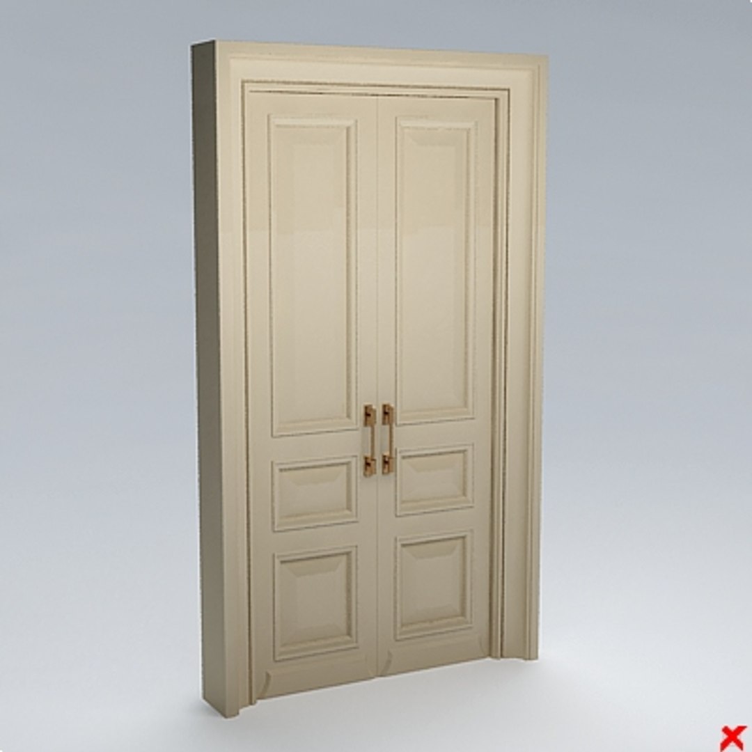 3ds max door