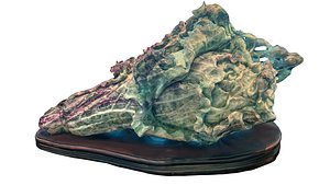 Mineral artifact sculpture