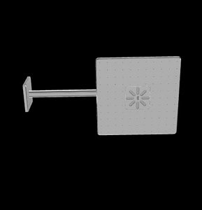 Grohe Product-Shower-Rainshower Smartactive head shower set 3D model