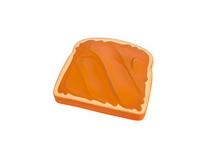 peanut butter toast 3D model