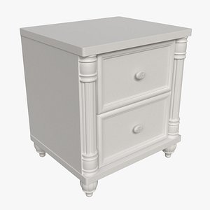 3D Cilek Romantic Nightstand model