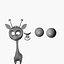 Cartoon-Giraffe