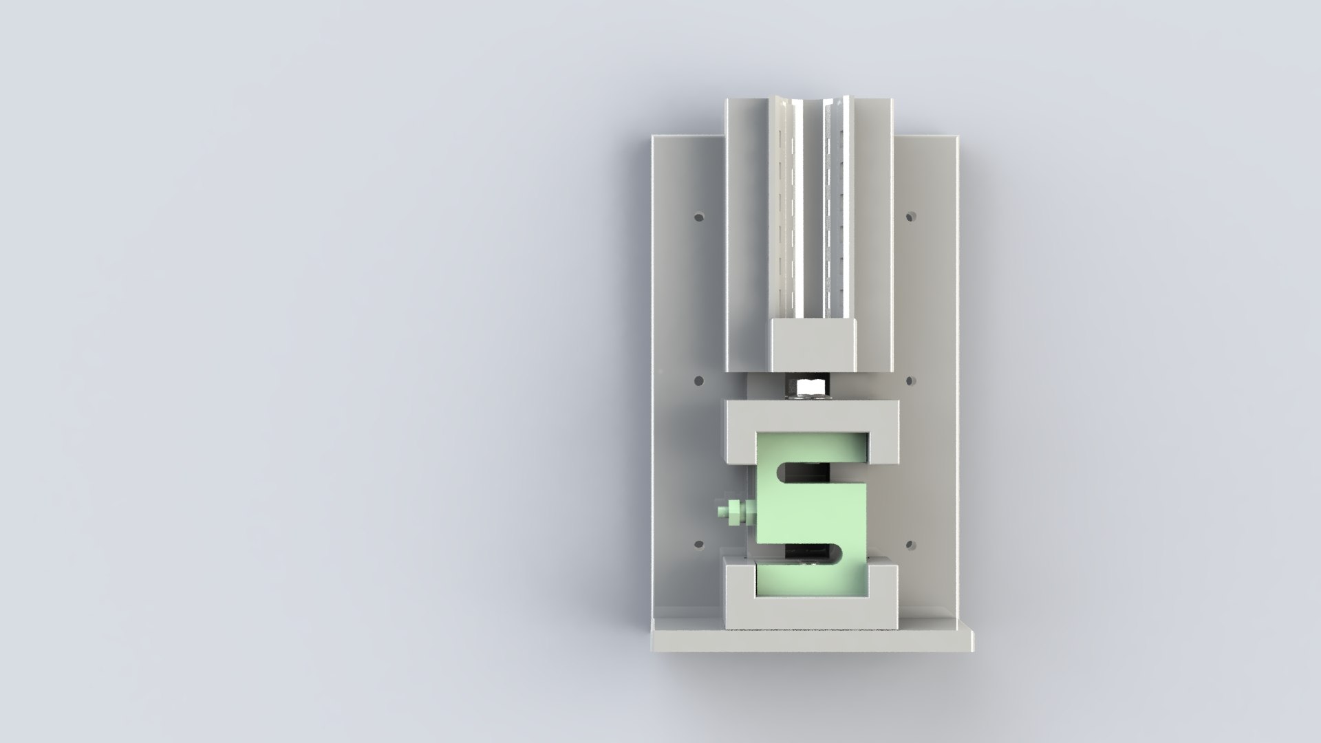 MODEL ROCKET ENGINE TEST STAND SBEAM LOAD CELL 3D TurboSquid 2044503