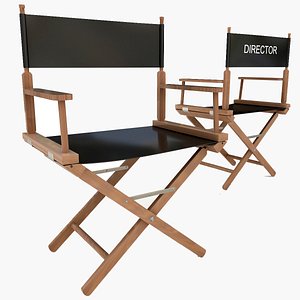 directors chair 3d model