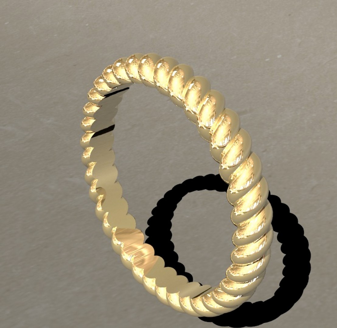 Rope ring 3D model - TurboSquid 1155977