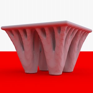 Organic Table Topological Tree 1 3D model