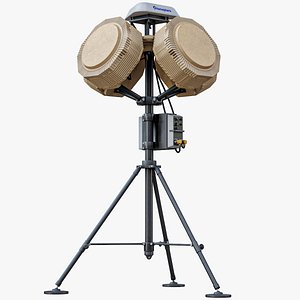 3D Drone Dome - Secondary Radar Anti UAV System PBR