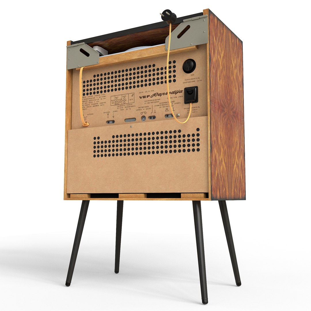 3D Radiogram VEF-Rapsodija - TurboSquid 1994161