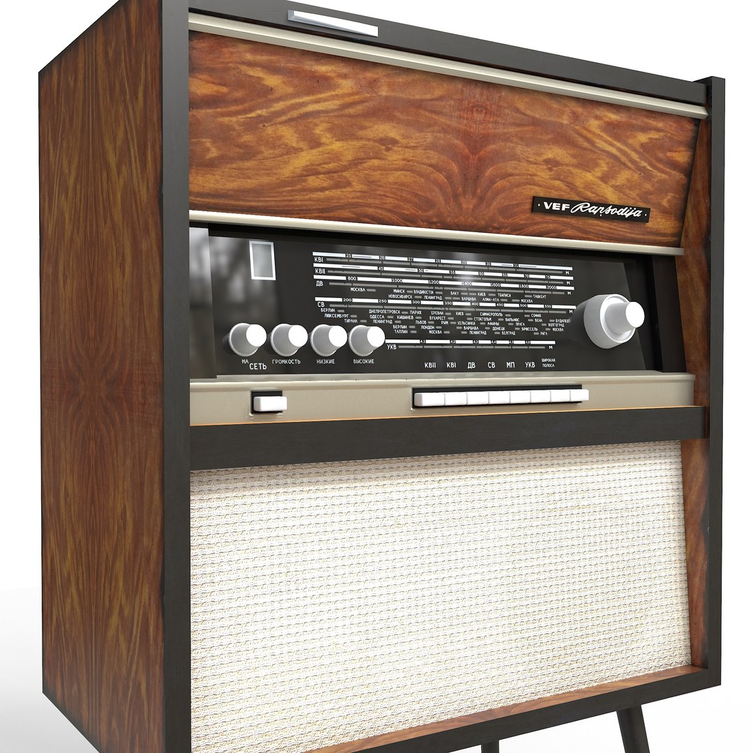 3D Radiogram VEF-Rapsodija - TurboSquid 1994161