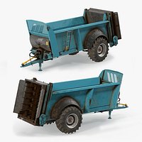 Dirty Generic Manure Spreader