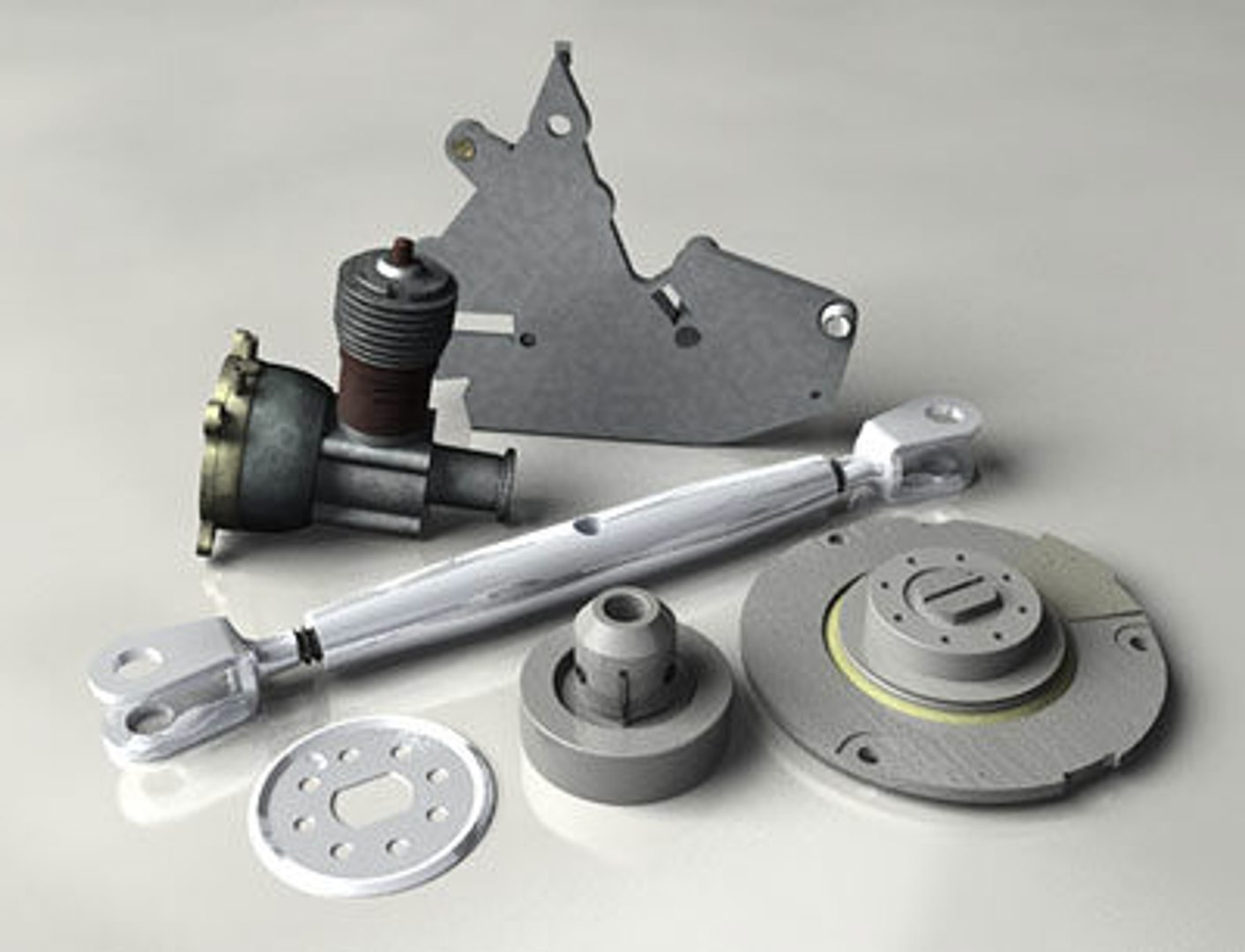 3dsmax mechanical items