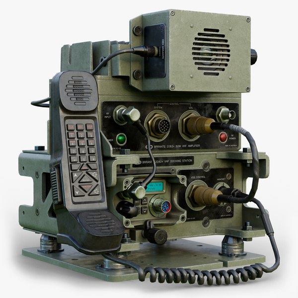 3D PRC-2082 Radiostation GameReady LODs - TurboSquid 1821898