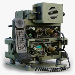 PRC-2082 Radiostation GameReady LODs
