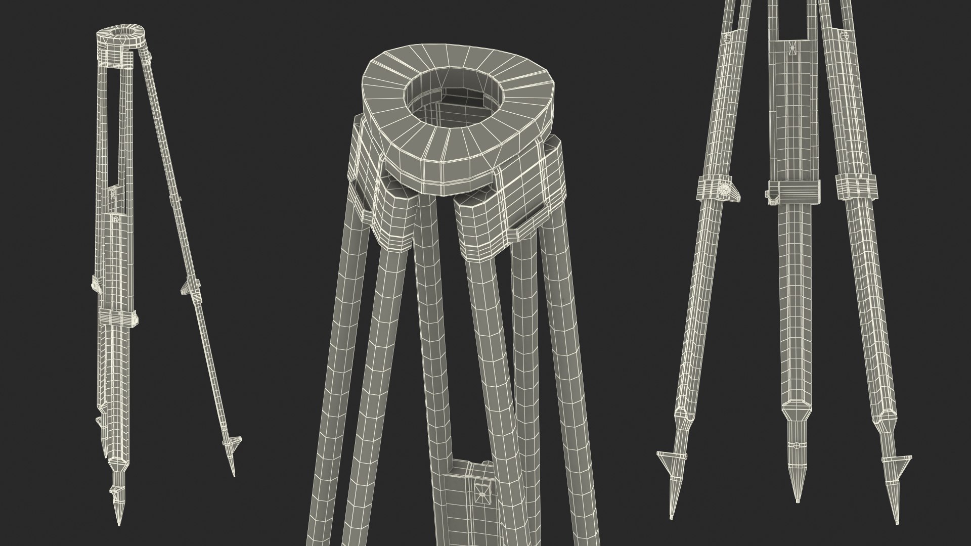 3D Model Geodetic Tripod - TurboSquid 2070794
