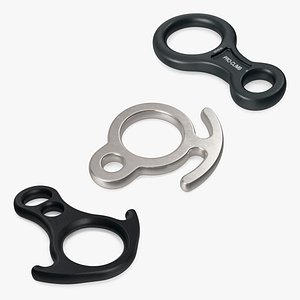 Steel Climbing Descenders Collection